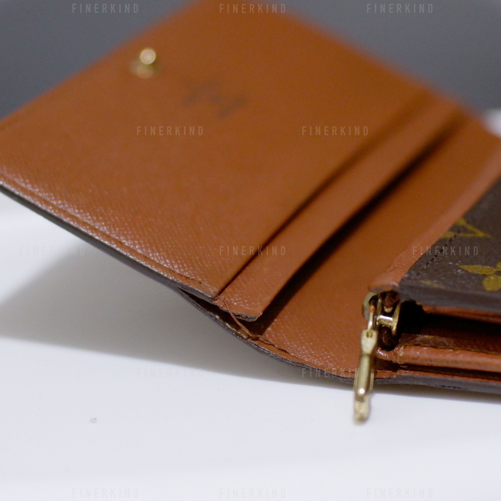 Louis Vuitton 1998 Monogram Portomonet Viet Tresor Bi-Fold Wallet