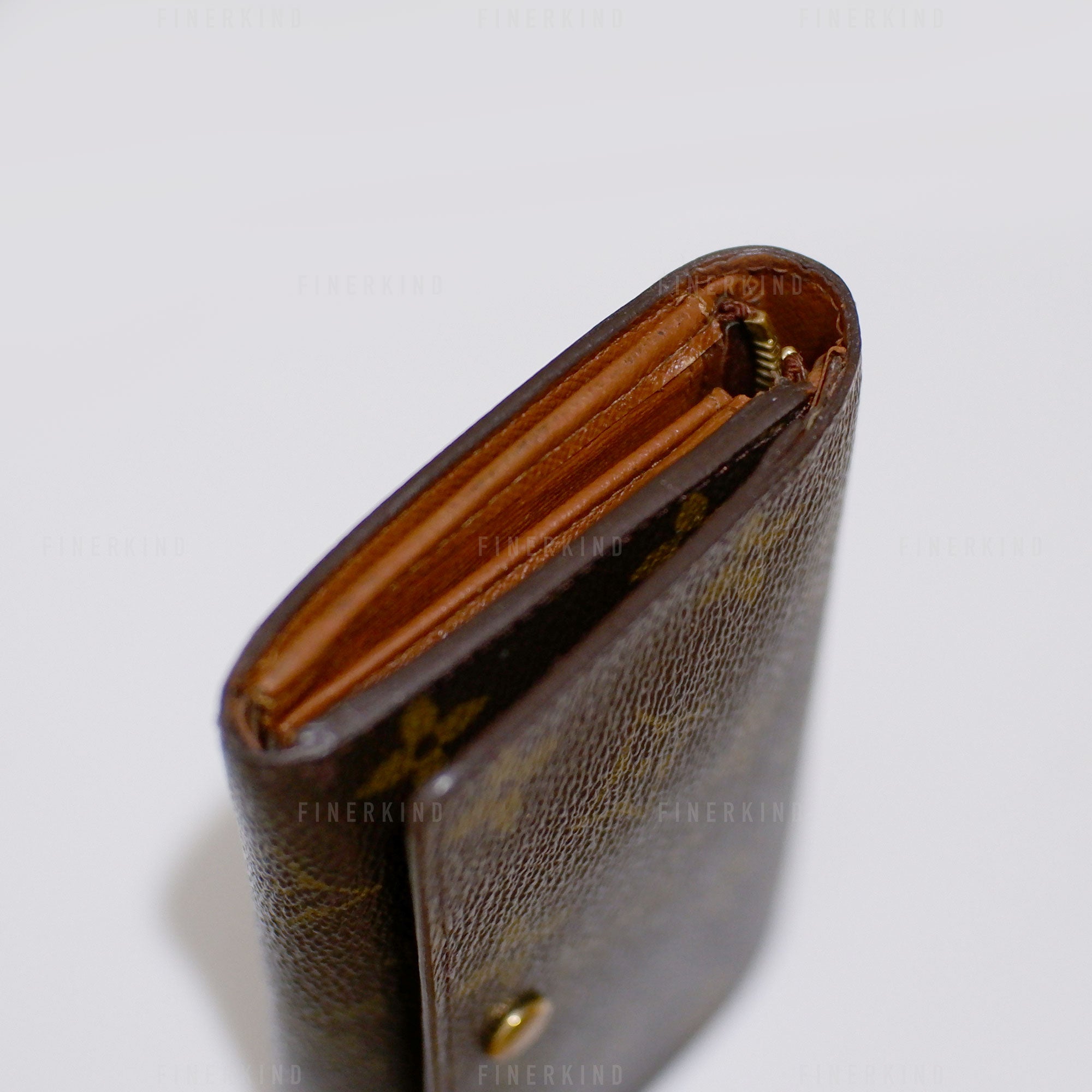 Louis Vuitton 1998 Monogram Portomonet Viet Tresor Bi-Fold Wallet