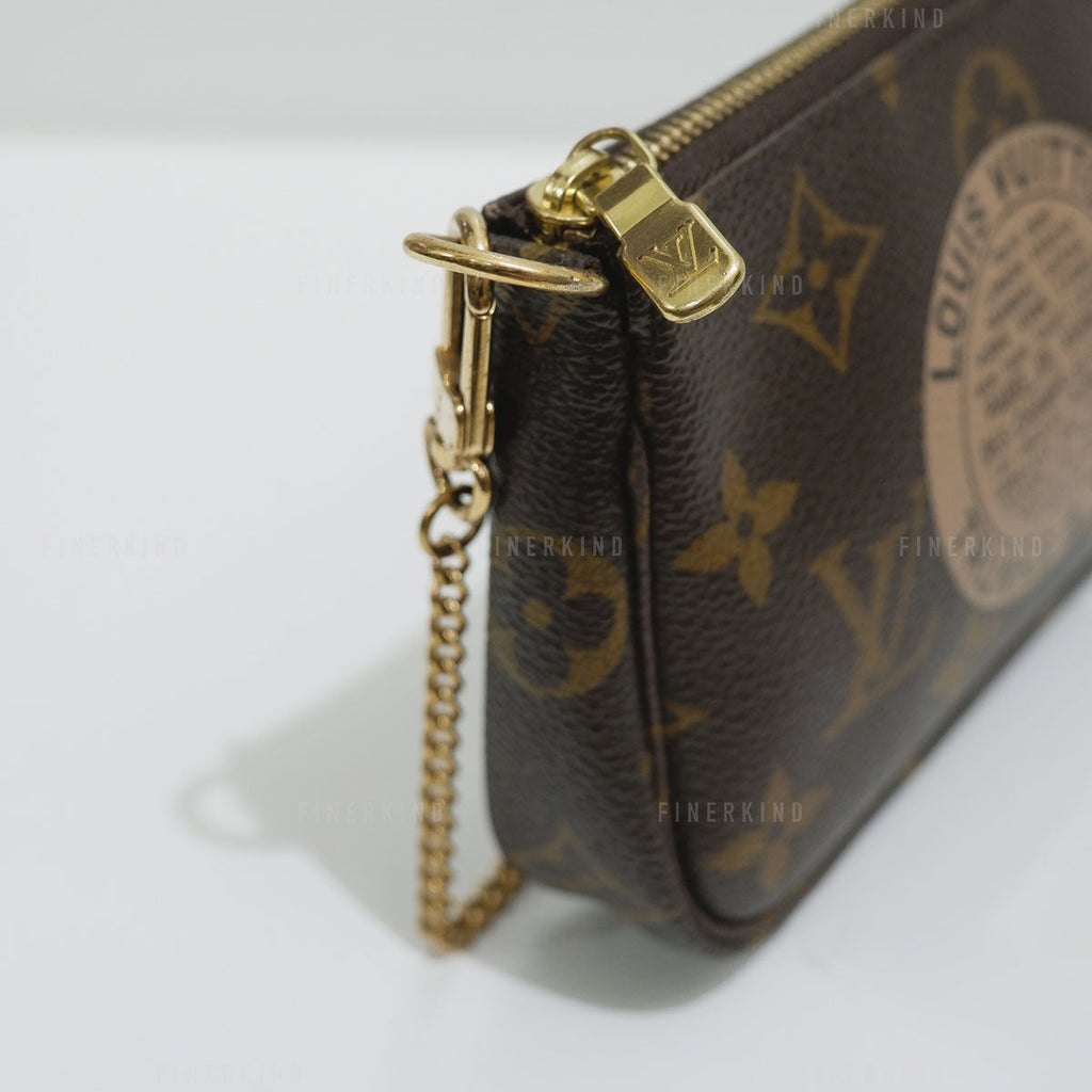 Louis Vuitton 2008 Monogram Trunks & Bags Mini Pochette Accessoires Collector's Item