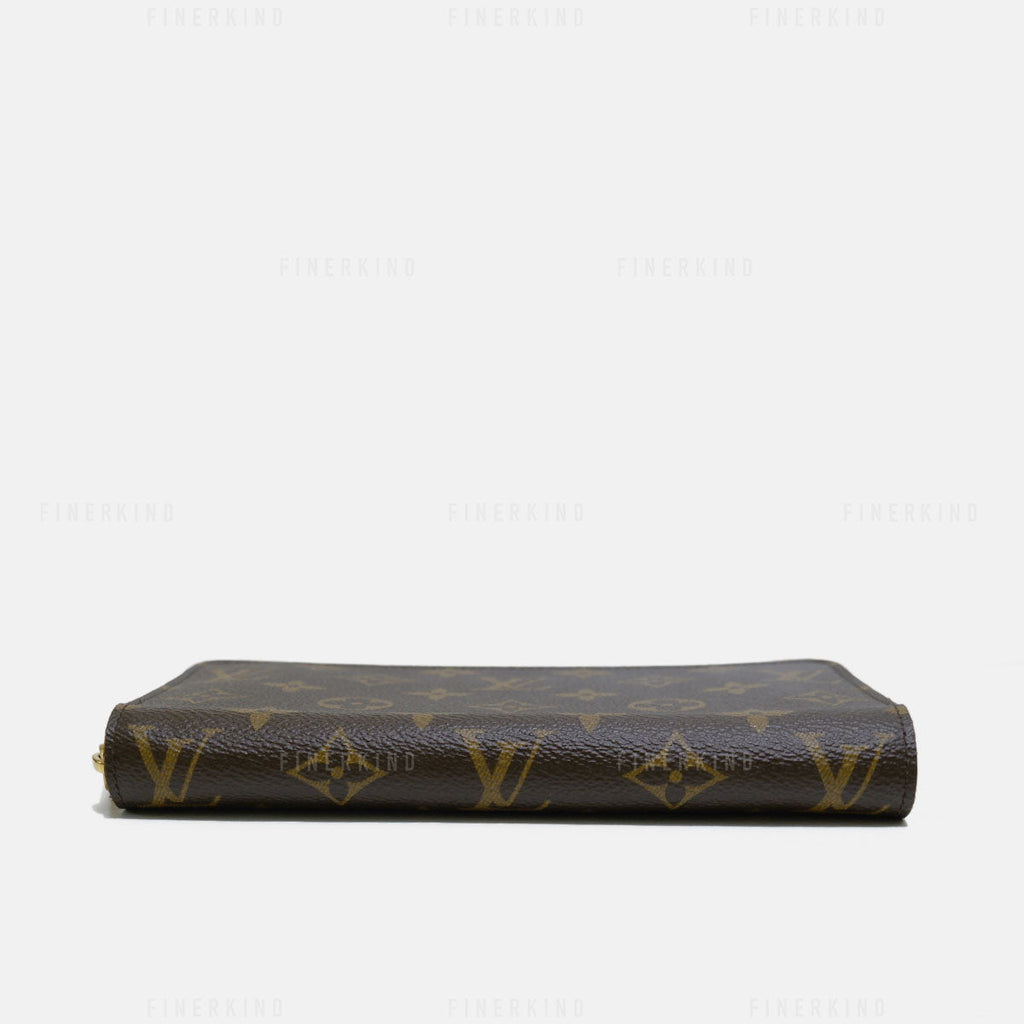 Louis Vuitton Monogram Long Zippy Wallet in Fuschia