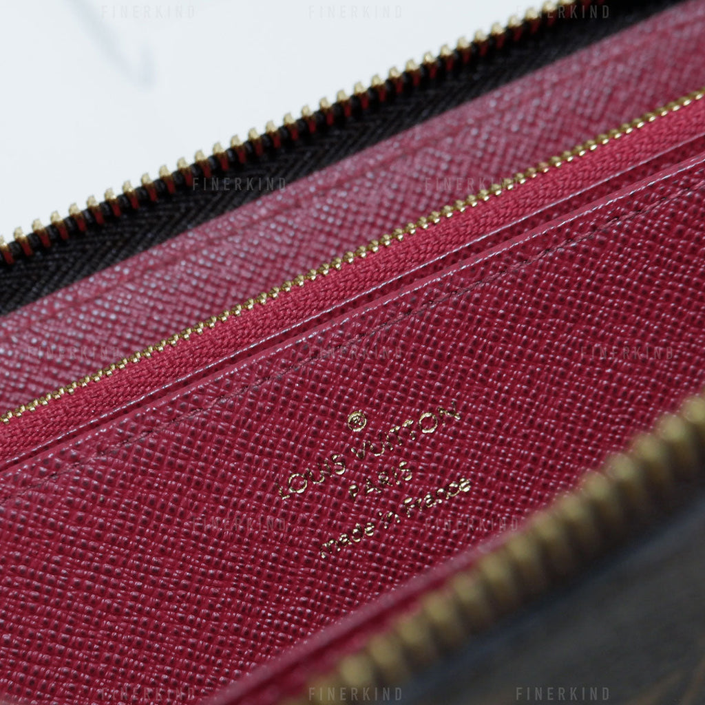Louis Vuitton Monogram Long Zippy Wallet in Fuschia